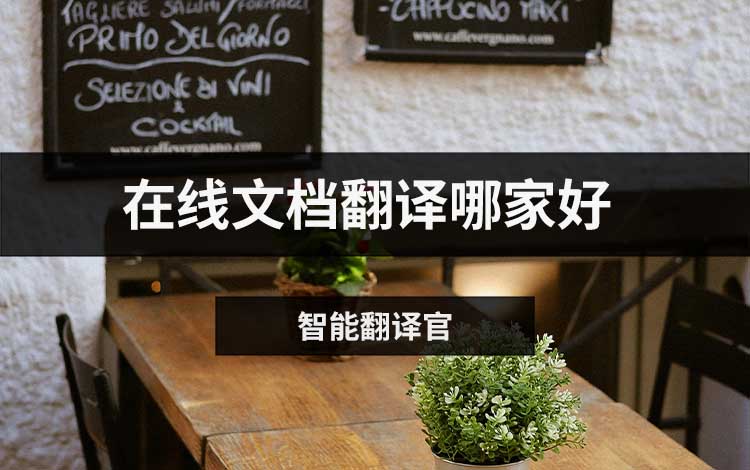 在线文档翻译哪家好